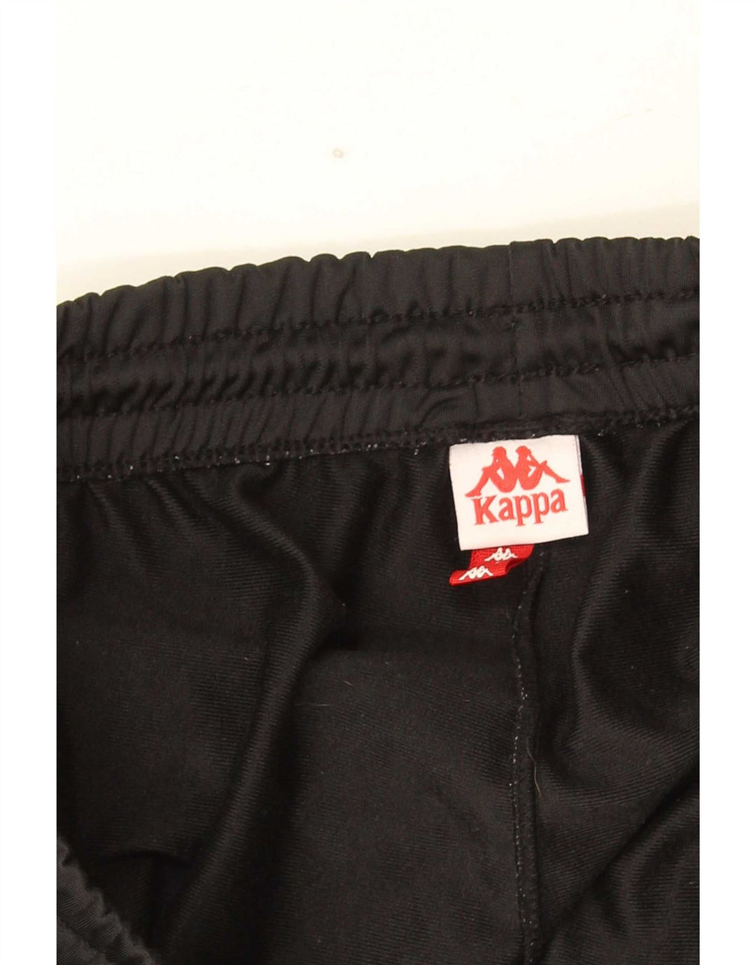 Kappa Pantalon de Survêtement Graphique Homme Large Noir Colourblock