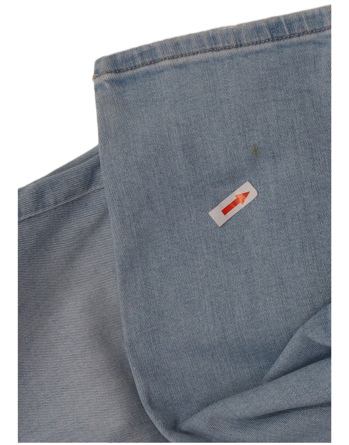 Wrangler Jean Slim Strangler Femme W33 L29 Bleu Coton
