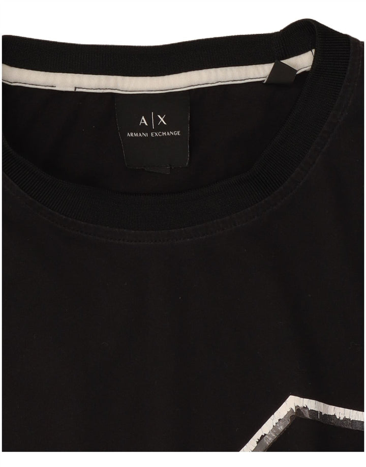 Armani Exchange T-Shirt Homme Noir Moyen