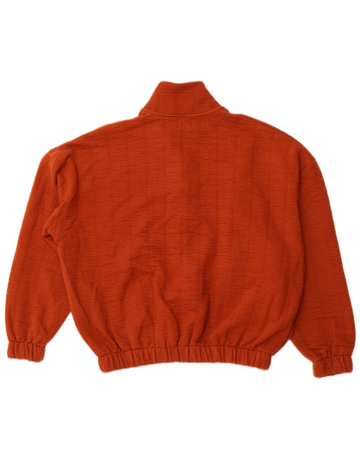 ZARA Veste bomber surdimensionnée pour femme UK 6 XS Marron Polyester
