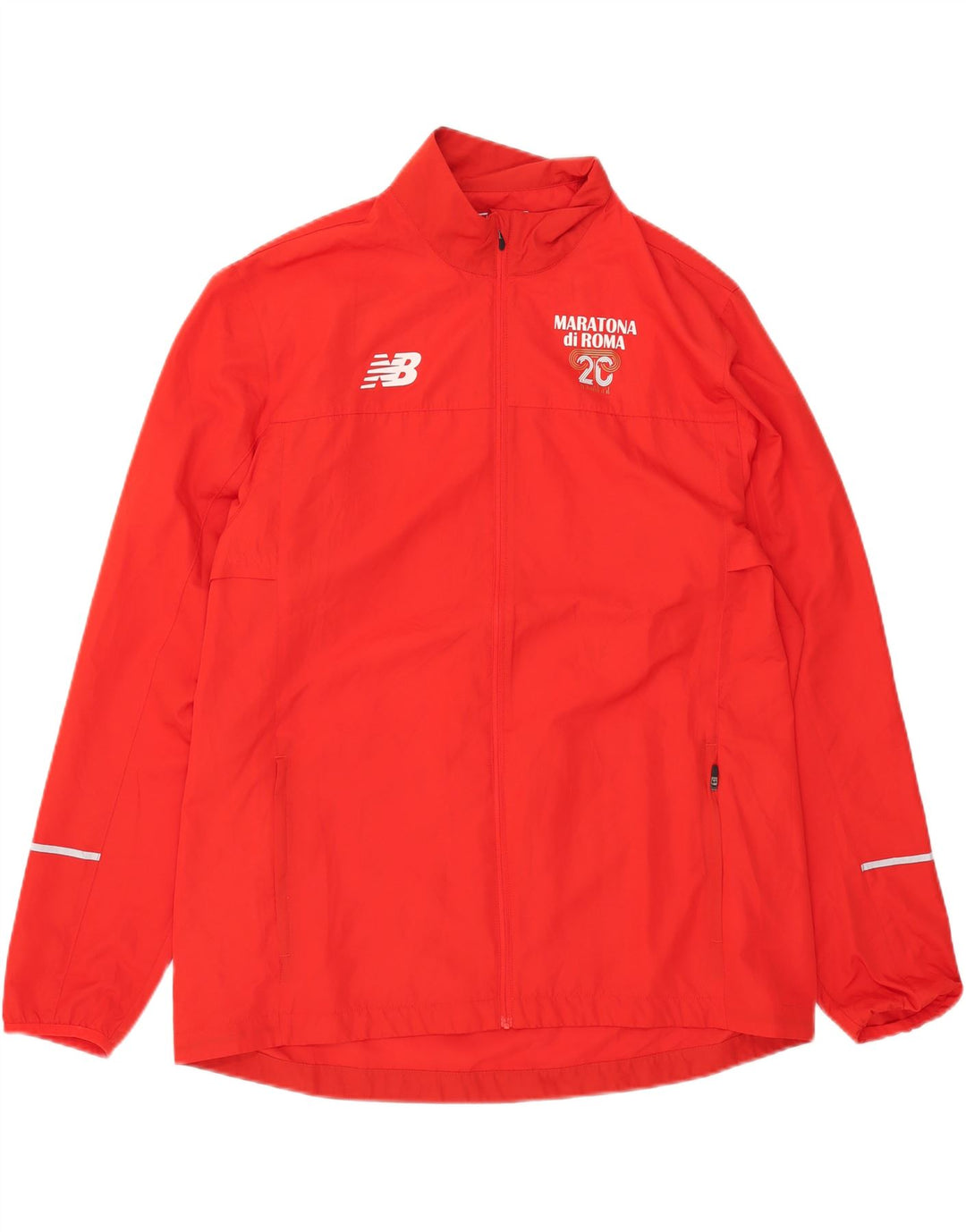 New Balance Veste de Survêtement Graphique Homme XL Rouge Polyester