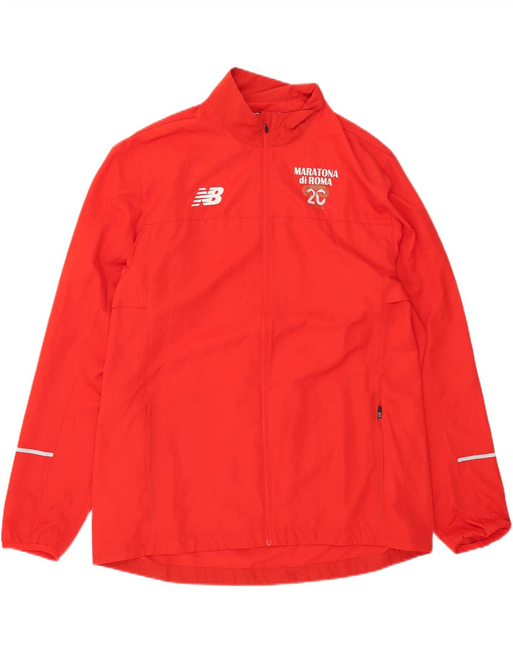 New Balance Veste de Survêtement Graphique Homme XL Rouge Polyester