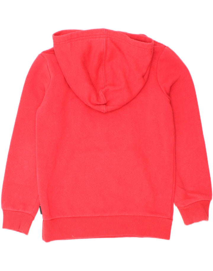 Converse Pull à capuche graphique pour garçon 3-4 ans Rouge Coton