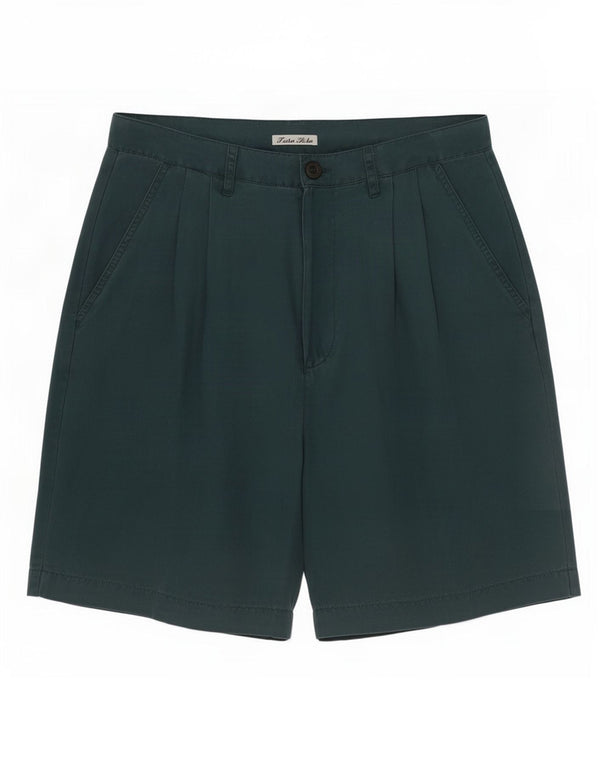 Astrolabio Short décontracté pour femme IT 46 Large W28 Vert Soie