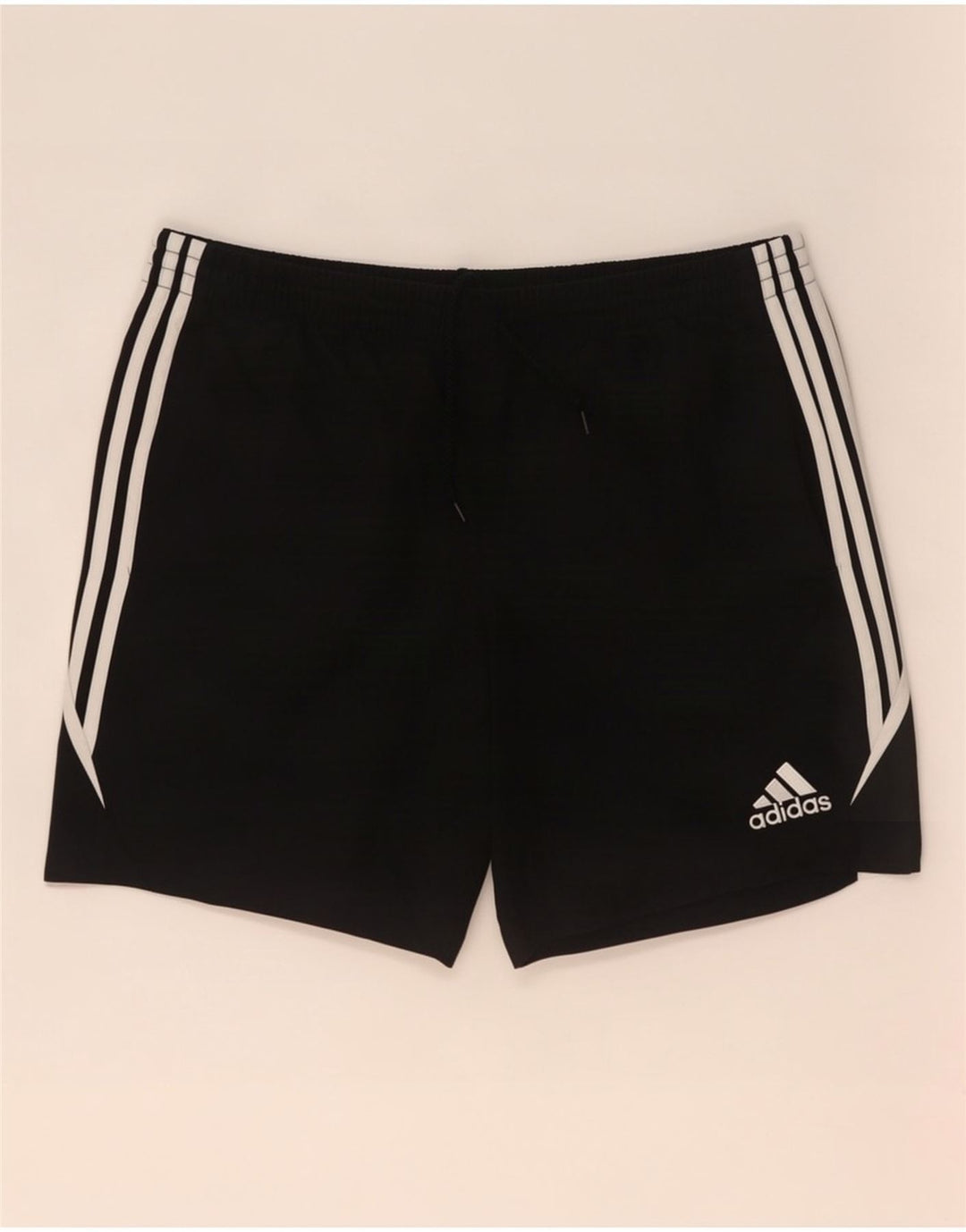 Adidas Short de sport pour homme Large Noir Colorblock Polyester
