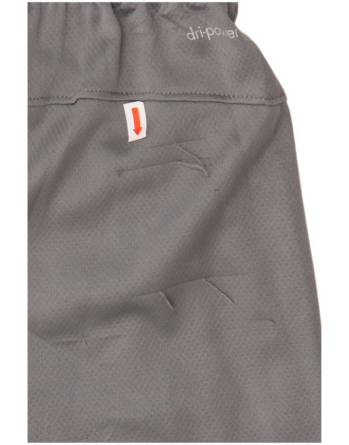 RUSSELL ATHLETIC Short de sport Dri-Power pour hommes, grand color block gris