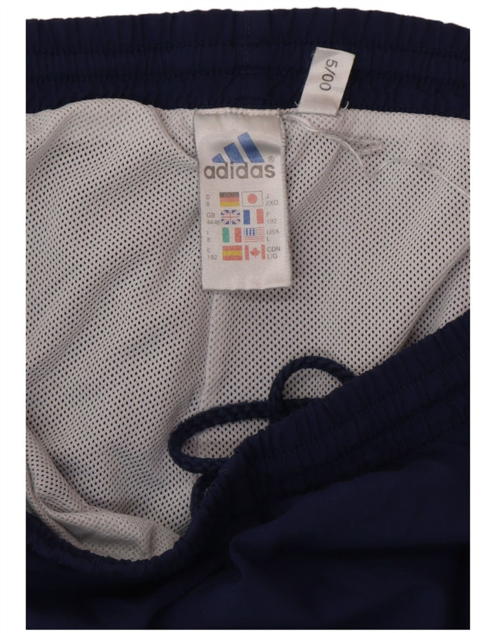 ADIDAS Pantalon de survêtement pour homme UK 44/46 Large Bleu marine Polyester