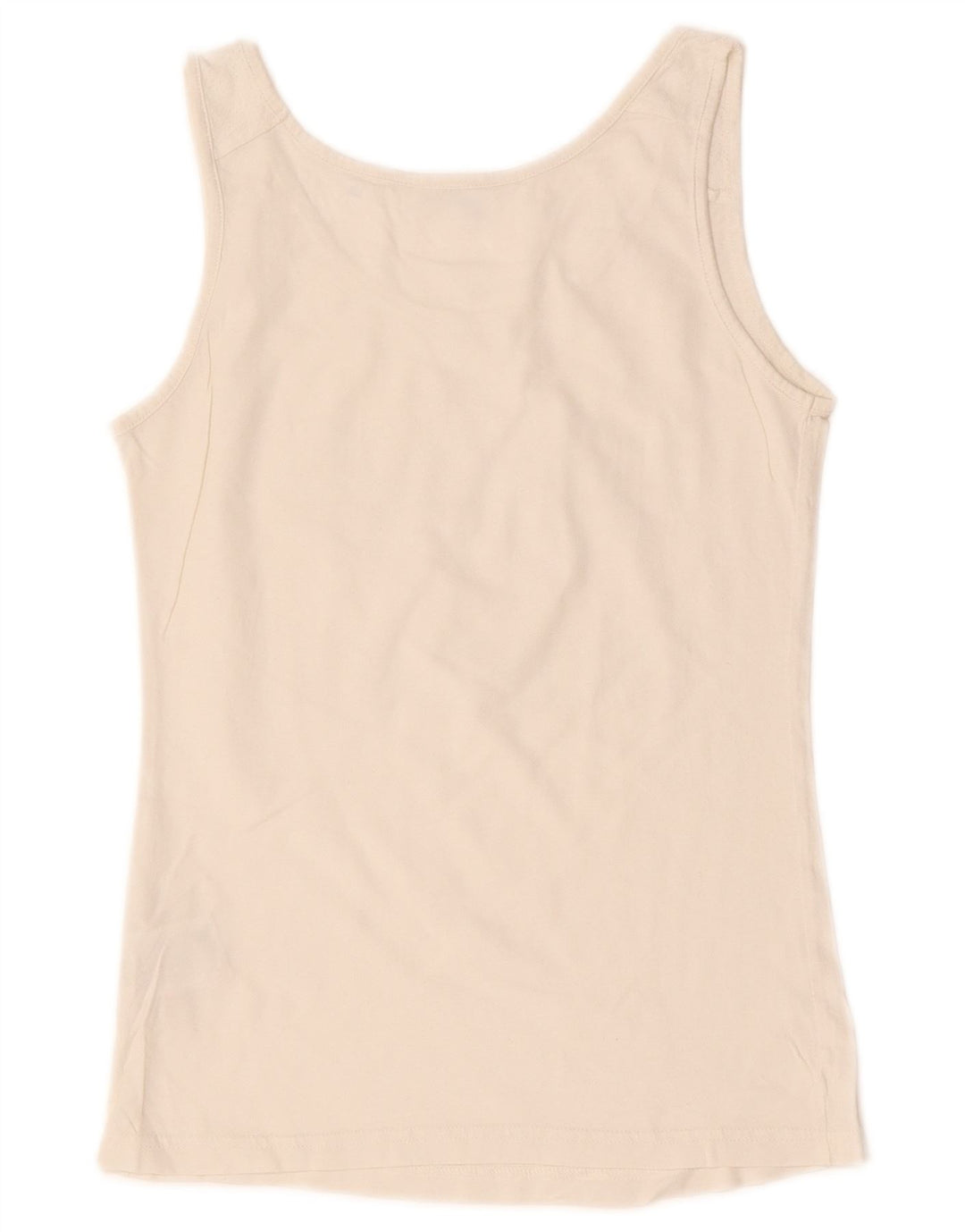 Adidas Débardeur Graphique Femme IT 38 XS Blanc Coton