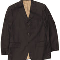 Marks & Spencer Veste blazer à 3 boutons pour homme UK 38 Medium Black Pinstripe