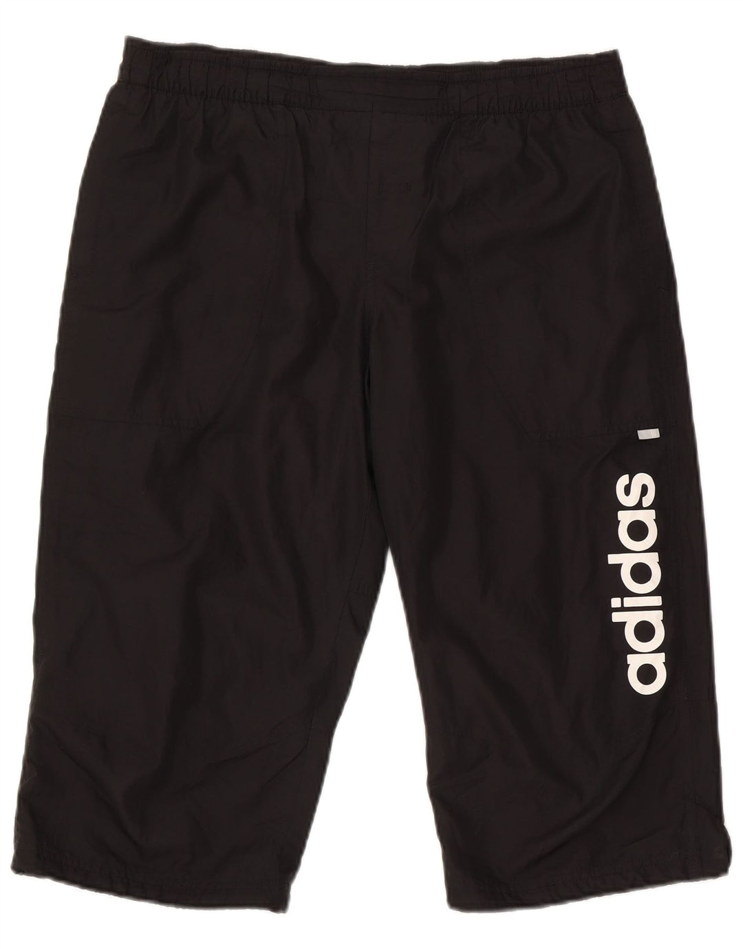Adidas Short de sport Bermuda graphique homme noir moyen polyester