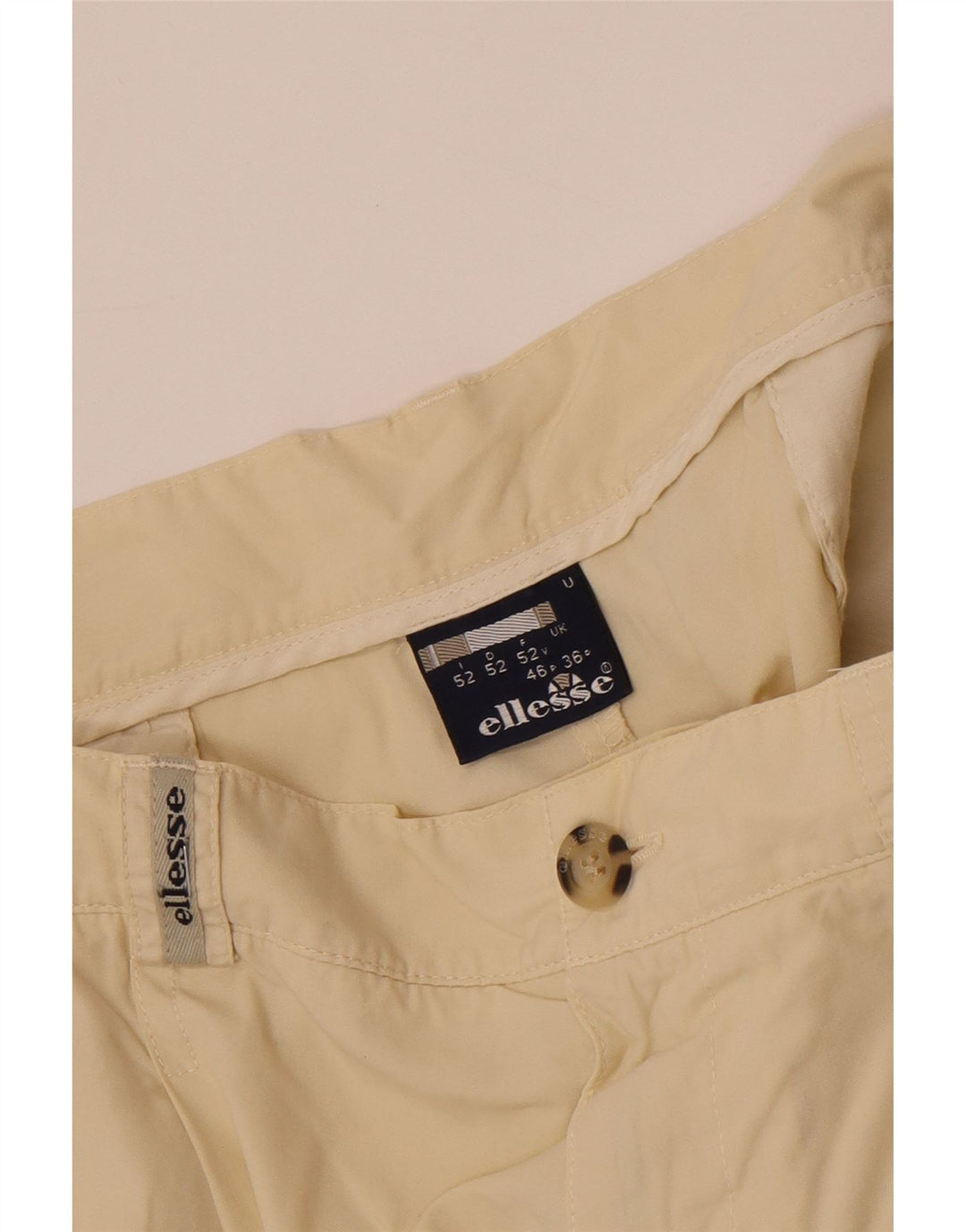 ELLESSE Short Chino Pegged Homme W36 Large Beige