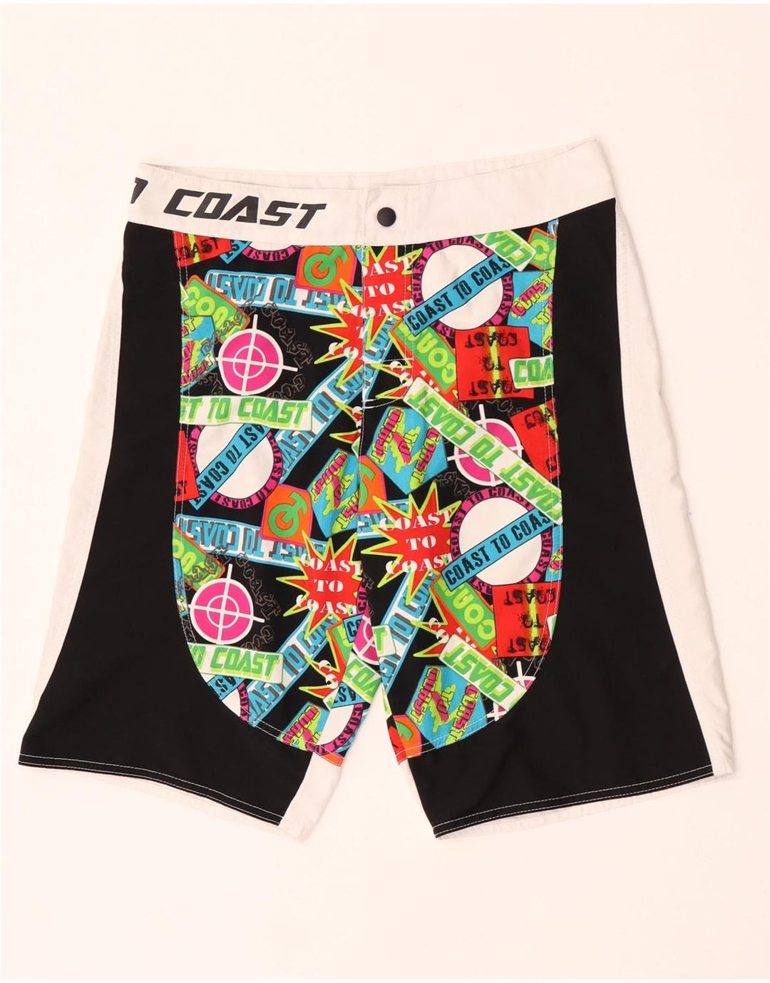 Coast Short de Bain Graphique Homme Moyen Multicolore Polyester