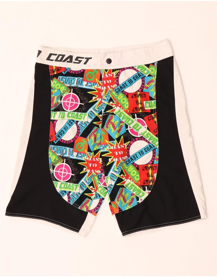 Coast Short de Bain Graphique Homme Moyen Multicolore Polyester