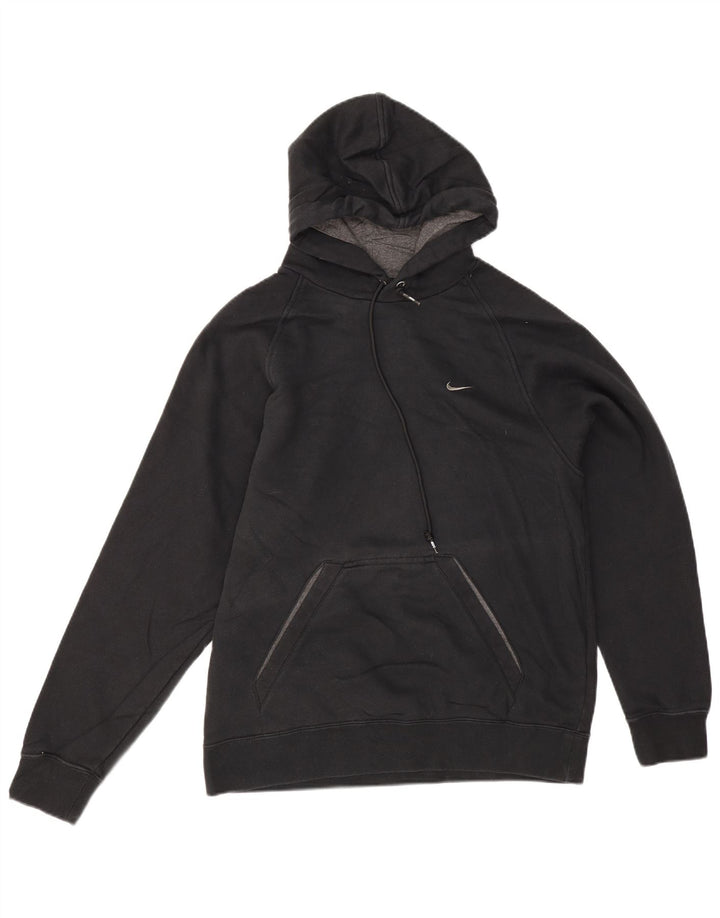 Nike Pull à capuche pour homme en coton noir moyen