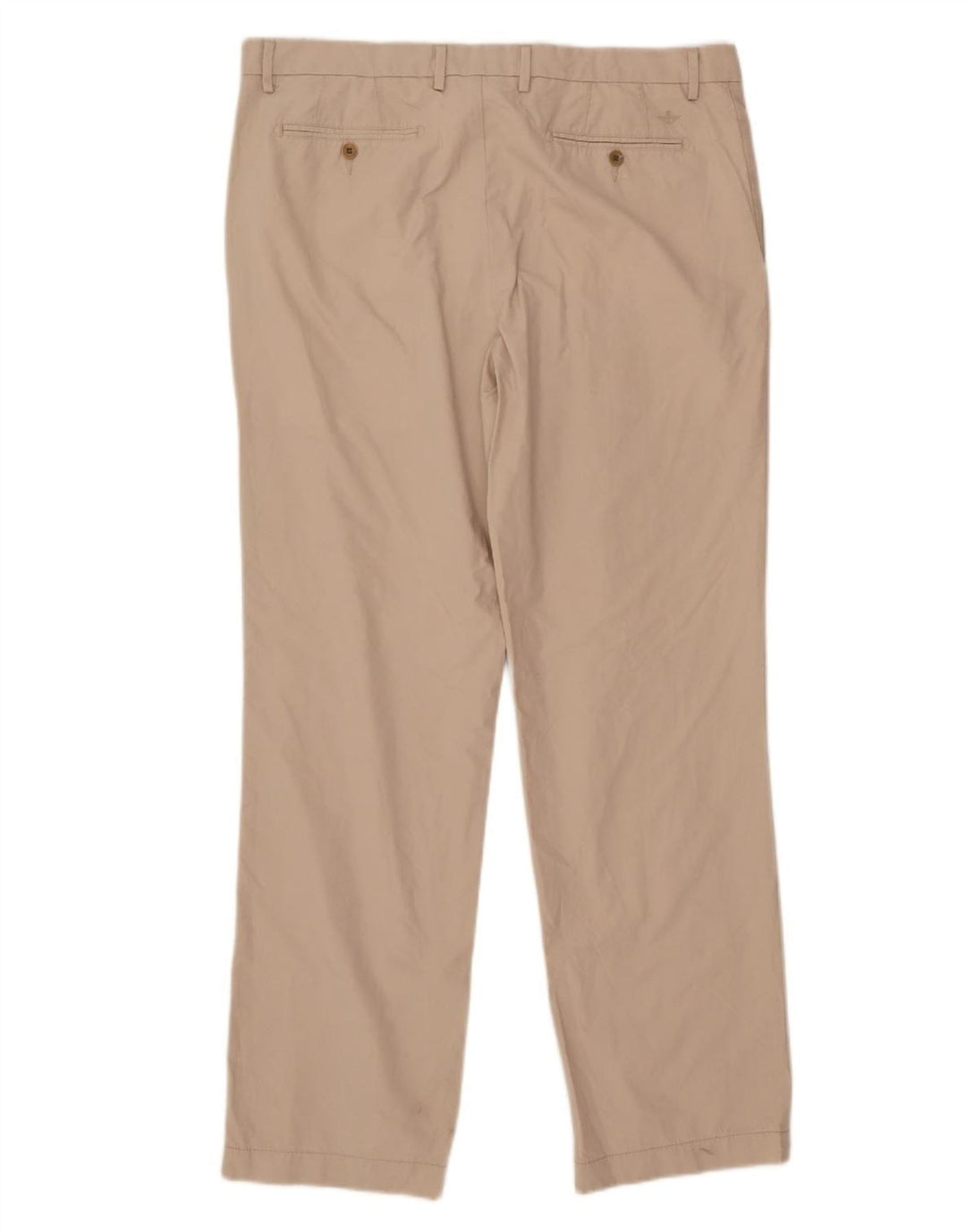 Dockers Pantalon de Costume Droit Homme W38 L33 Coton Beige