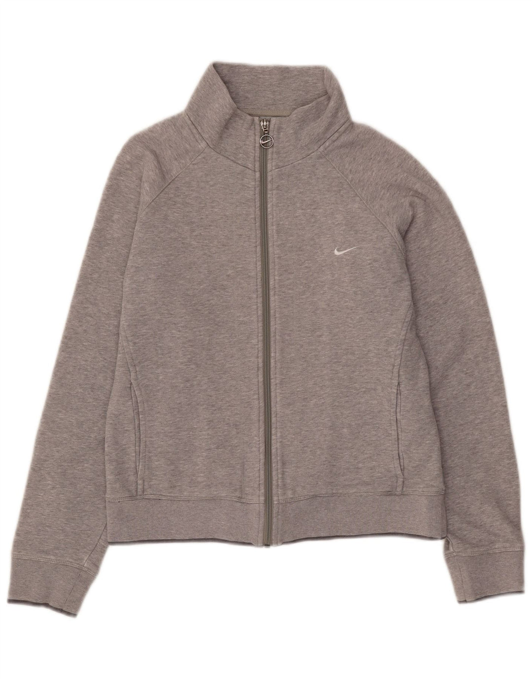 Nike Veste de survêtement pour femme UK 10/12 Gris moyen moucheté