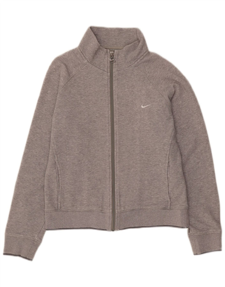 Nike Veste de survêtement pour femme UK 10/12 Gris moyen moucheté