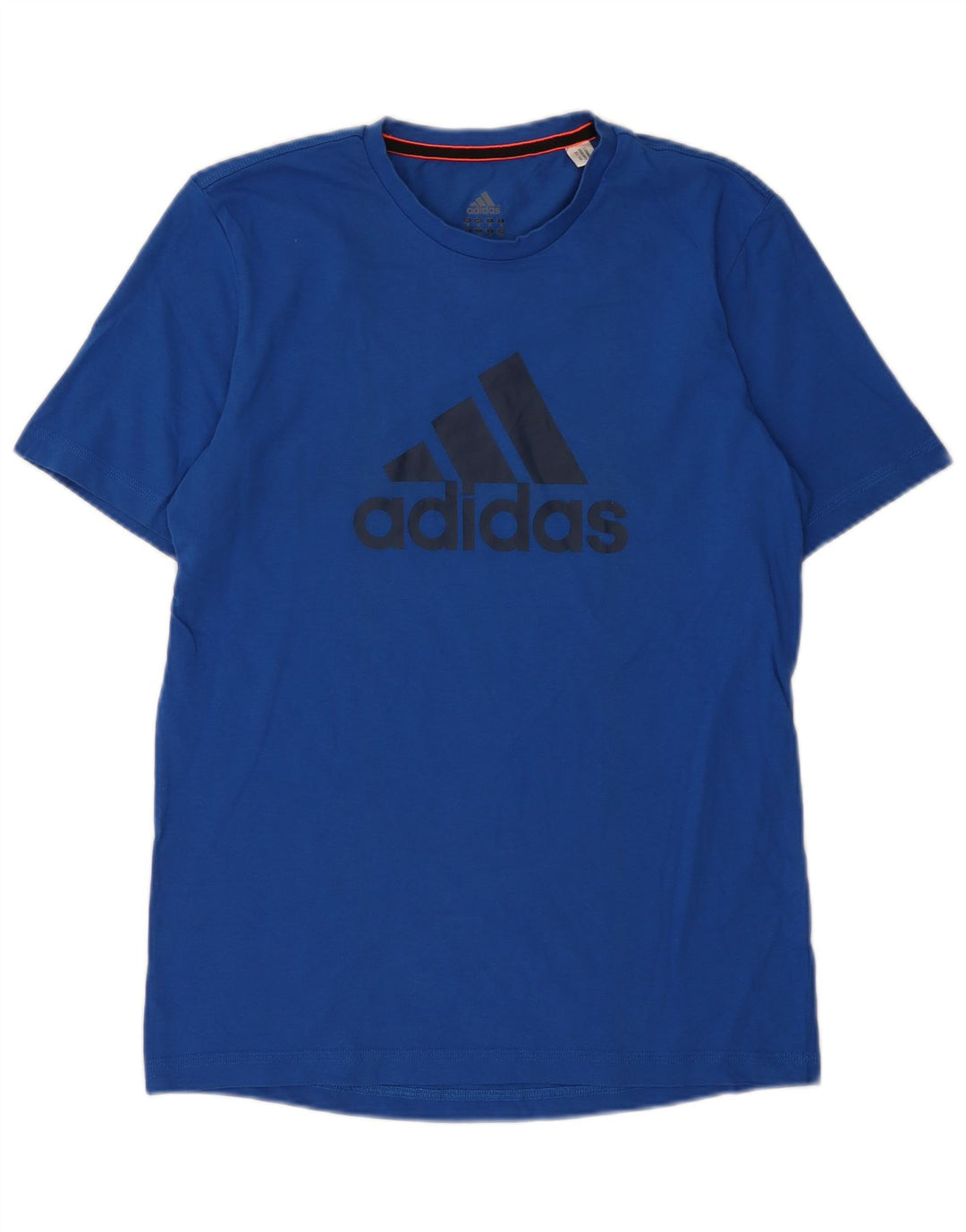 Adidas T-Shirt Graphique Homme Bleu Moyen