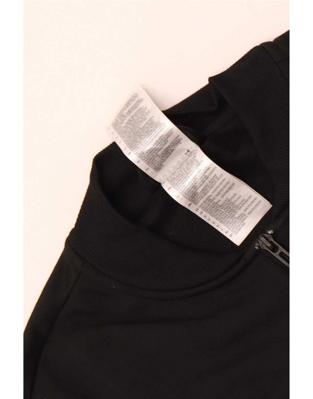 Adidas Veste de survêtement pour femme UK 8/10 Petit Noir Polyester
