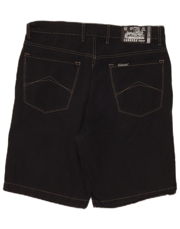 Carrera Short décontracté pour homme W32 en coton noir moyen