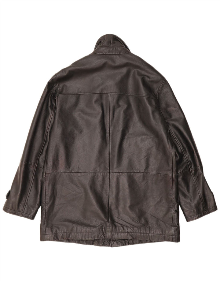 Conbipel Veste en Cuir Homme IT 50 Large Cuir Noir