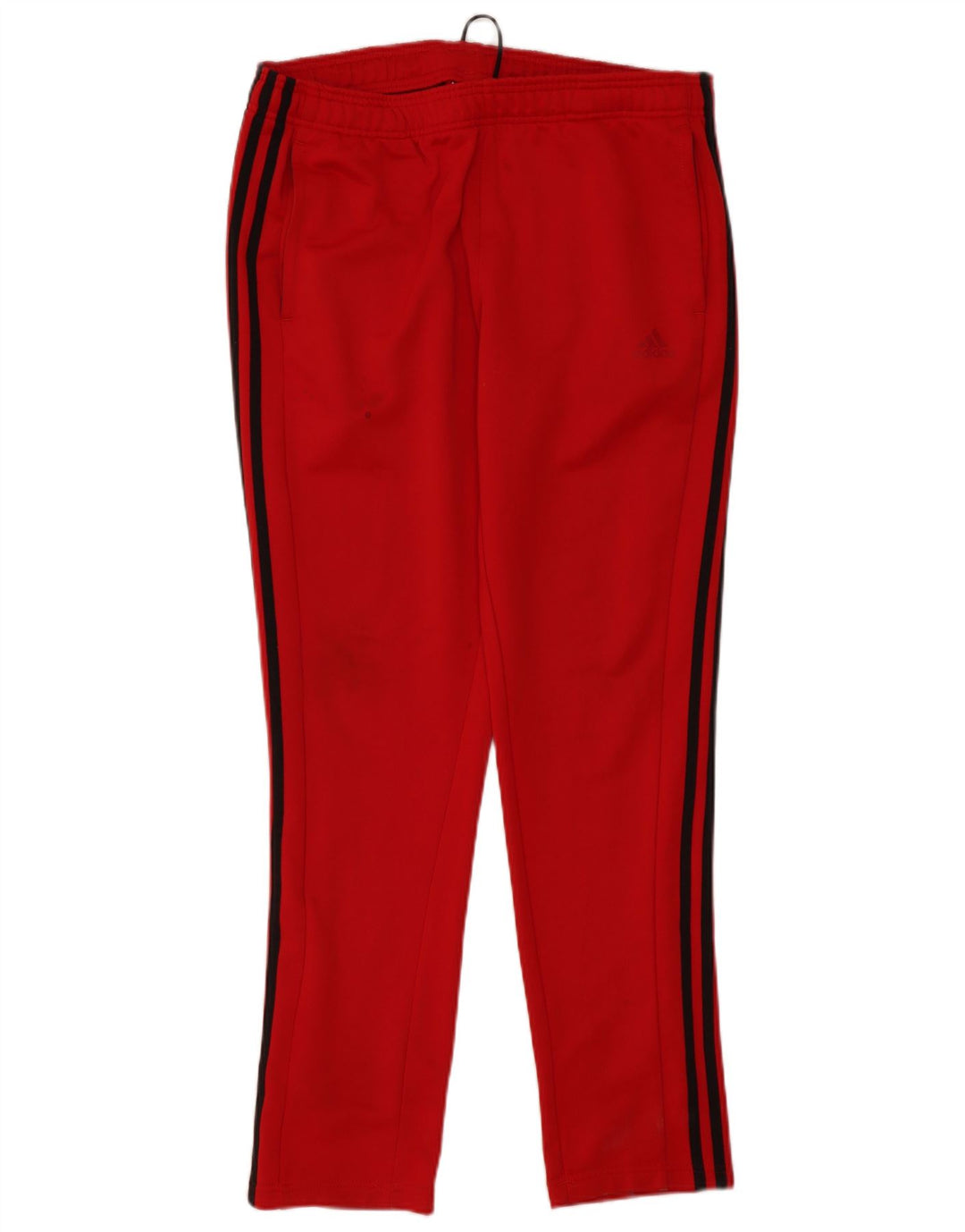 Adidas Pantalon de survêtement pour homme UK 44/46 Large Rouge Polyester