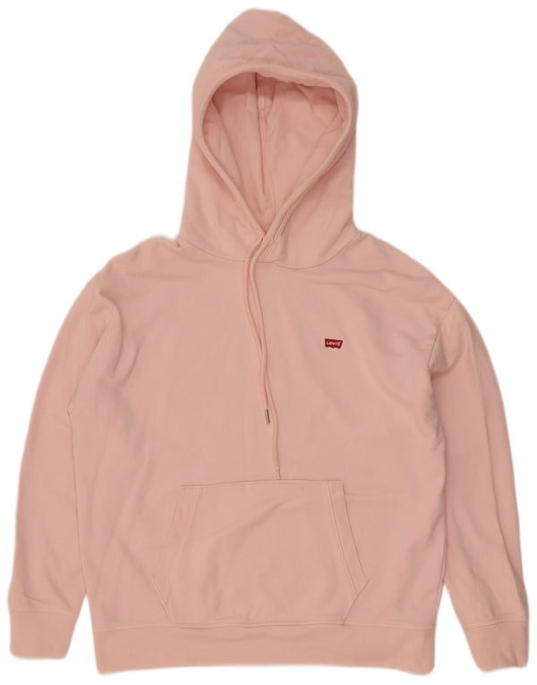 Levi's Pull à capuche pour femme UK 46 Large Rose Coton