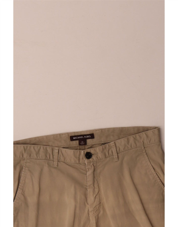 MICHAEL KORS Short Chino Homme W30 Coton Beige Moyen