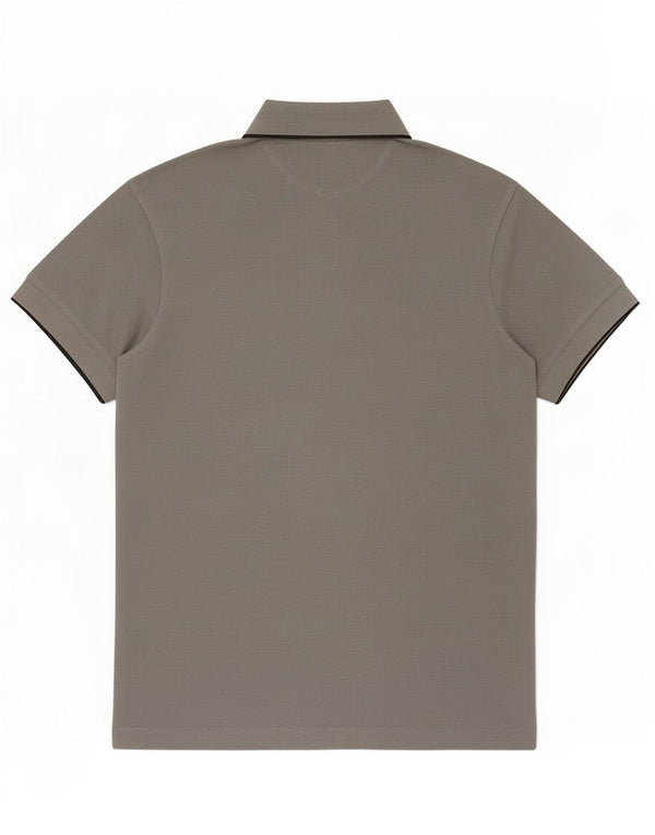 Reebok Polo Homme Gris Moyen Coton
