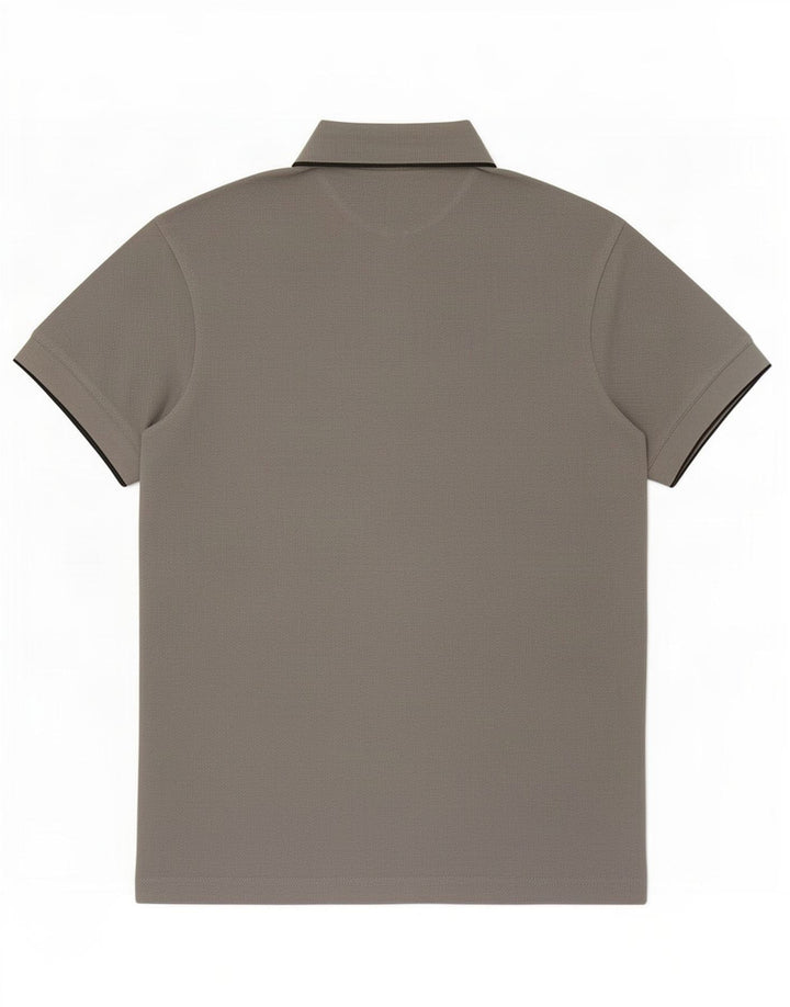 Reebok Polo Homme Gris Moyen Coton