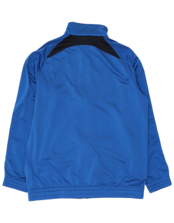 Adidas Veste de Survêtement Garçon 15-16 ans Bleu Colorblock Polyester