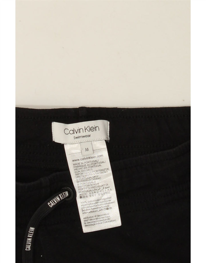 CALVIN KLEIN Short de Bain Graphique Homme Noir Moyen Coton
