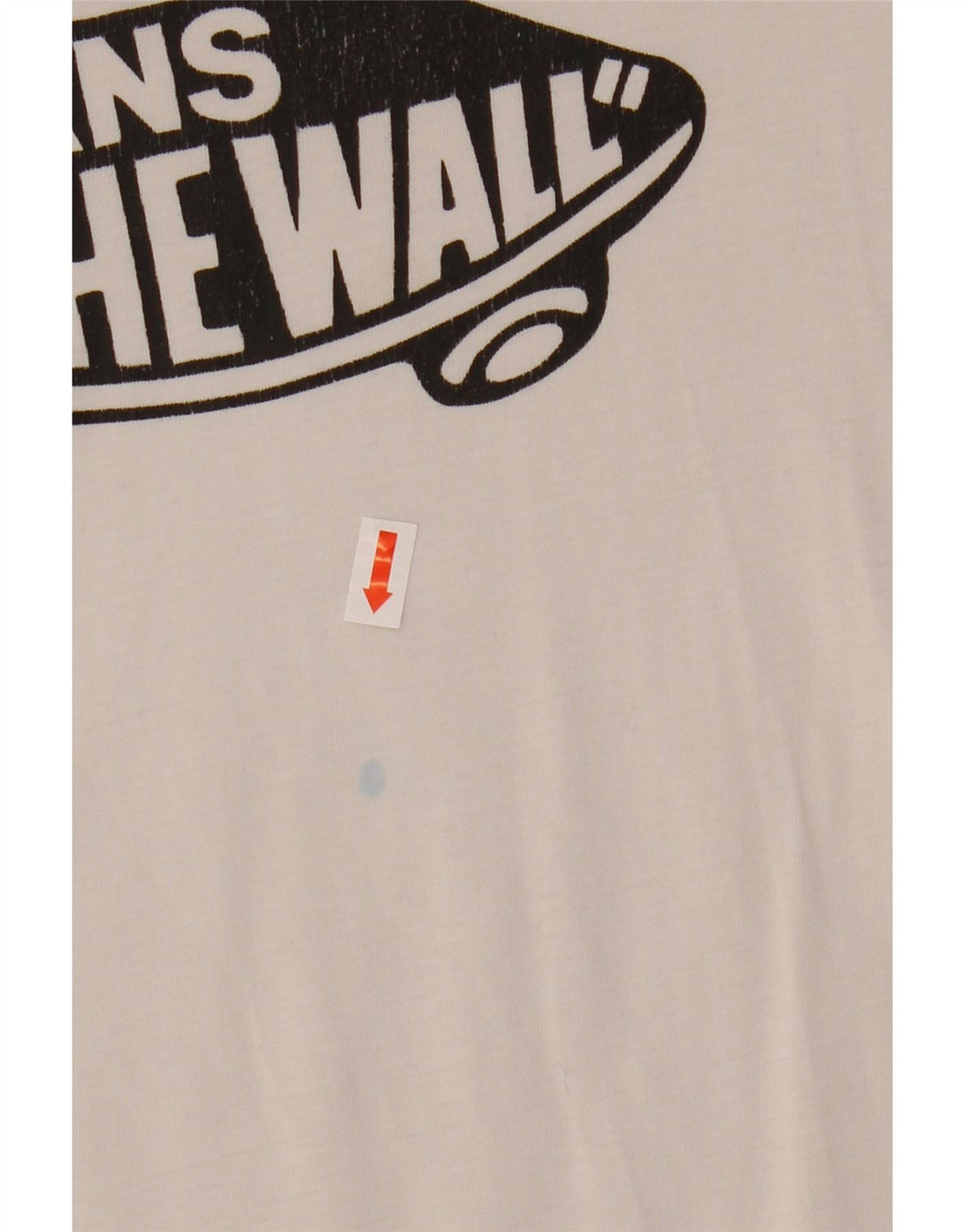 VANS T-shirt graphique coupe classique pour garçon 14-15 ans XL Blanc