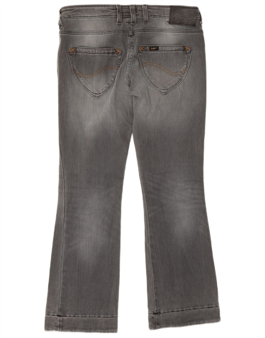 LEE Jean bootcut court Bliss femme W29 L28 gris coton