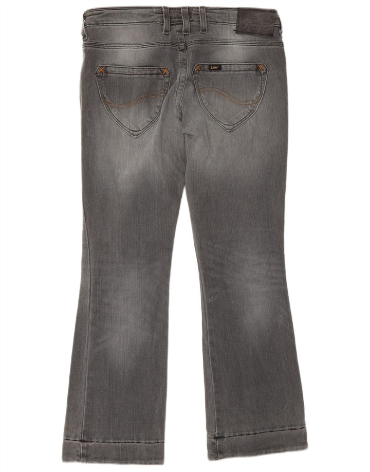 LEE Jean bootcut court Bliss femme W29 L28 gris coton