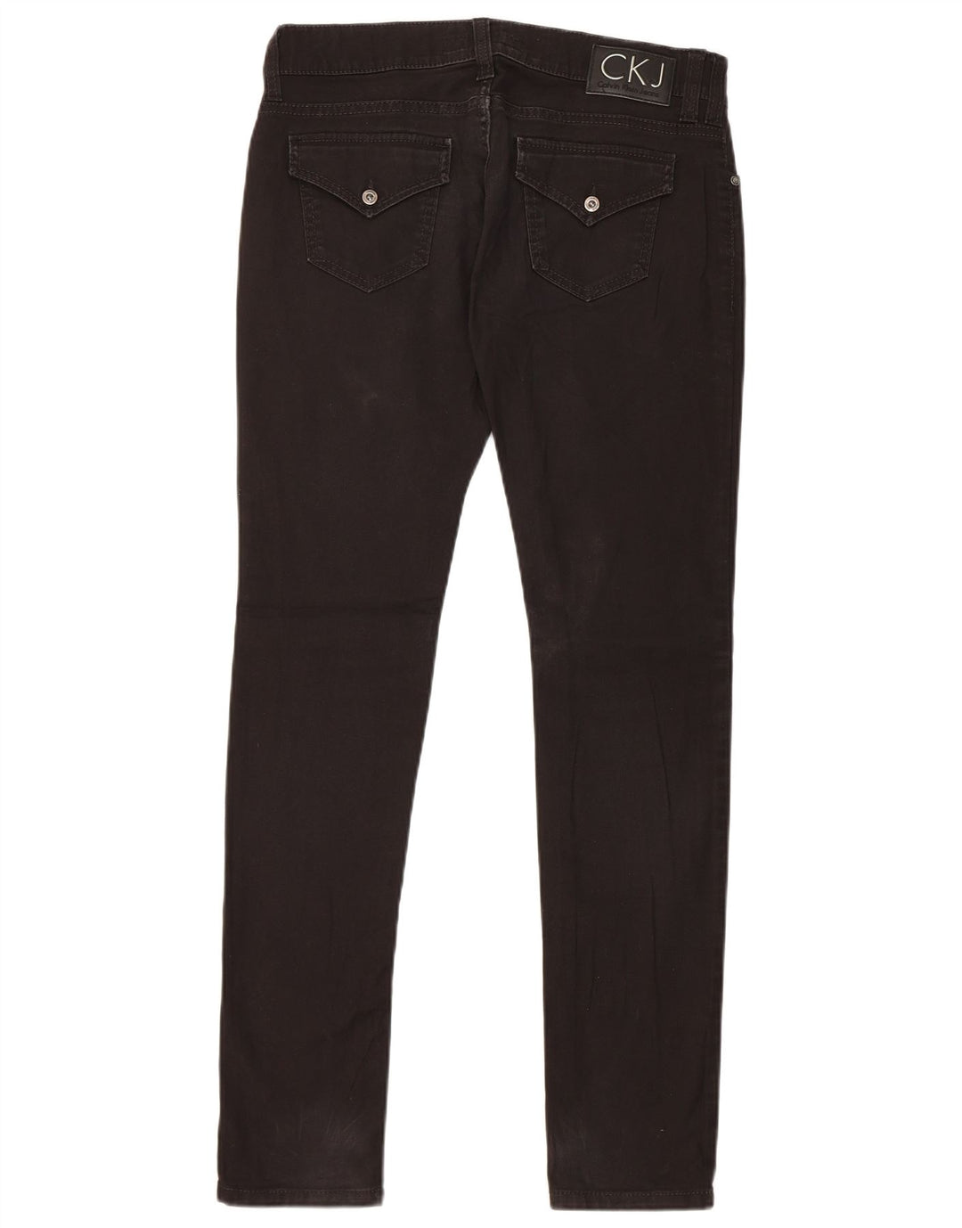 Calvin Klein Jean Slim Femme W30 L31 Coton Noir