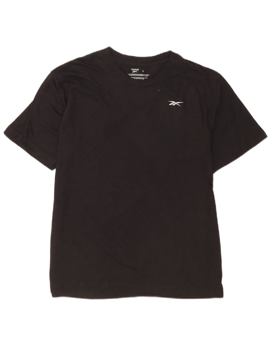 Reebok T-Shirt Homme Haut Large Noir Coton