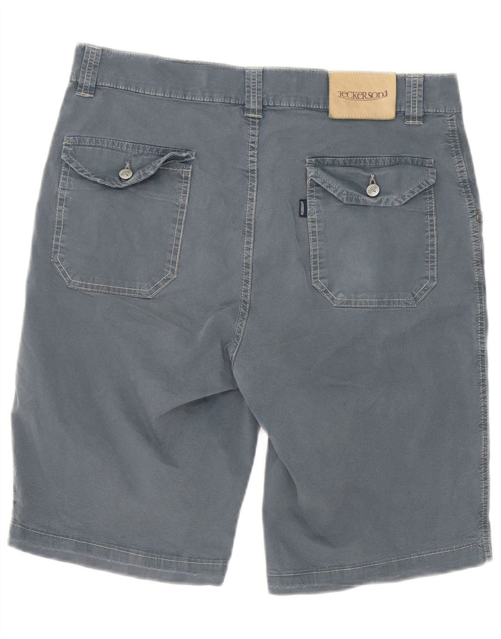 Jeckerson Short décontracté pour homme W32 en coton gris moyen