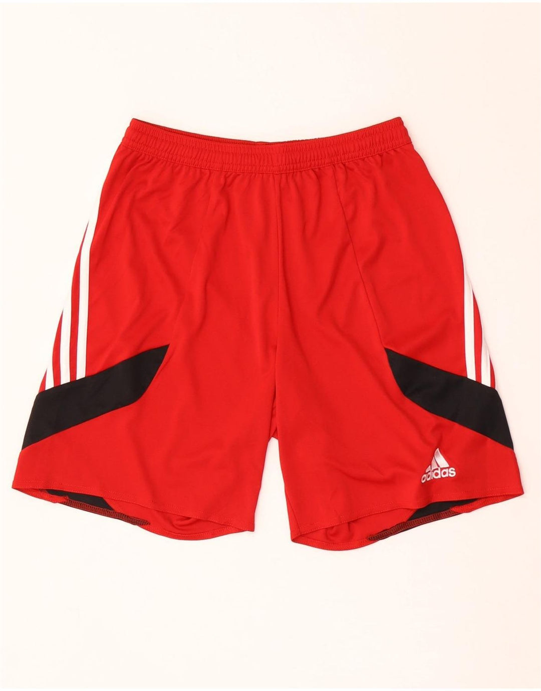 Adidas Short de sport Climalite pour homme Petit Rouge Polyester Colorblock