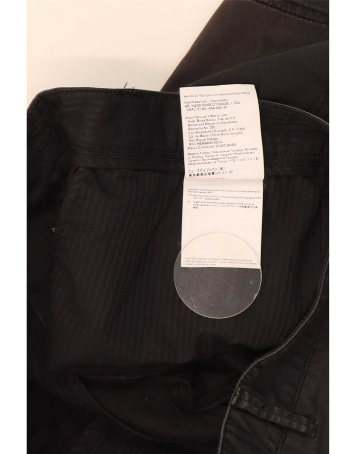 Hugo Boss Short Chino Homme W28 Petit Coton Noir