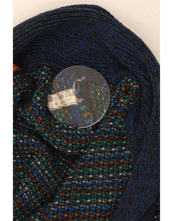Missoni Homme Cardigan Pull Moyen Rayé Multicolore Laine