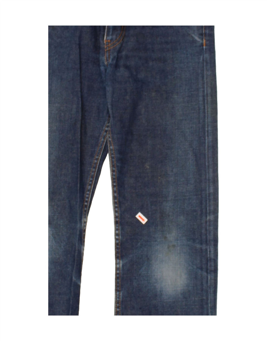 LEVI'S Boys Straight Jeans 9-10 Years W24 L27 Blue Cotton Vintage Levi's and Second-Hand Levi's from Messina Hembry 