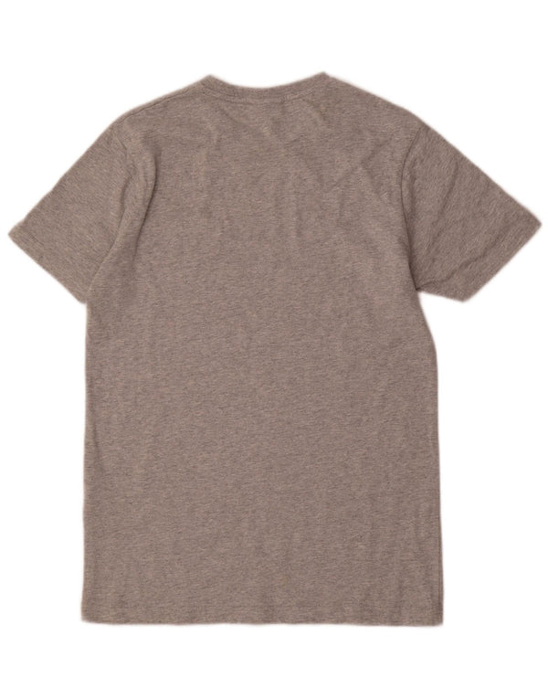 Ellesse T-Shirt Graphique Homme Petit Gris Moucheté Coton