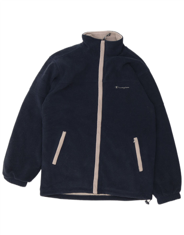 Champion Veste polaire pour homme UK 38 Bleu marine moyen Polyester