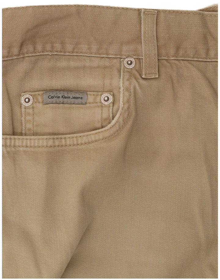 Calvin Klein Jean Droit Homme W34 L29 Beige