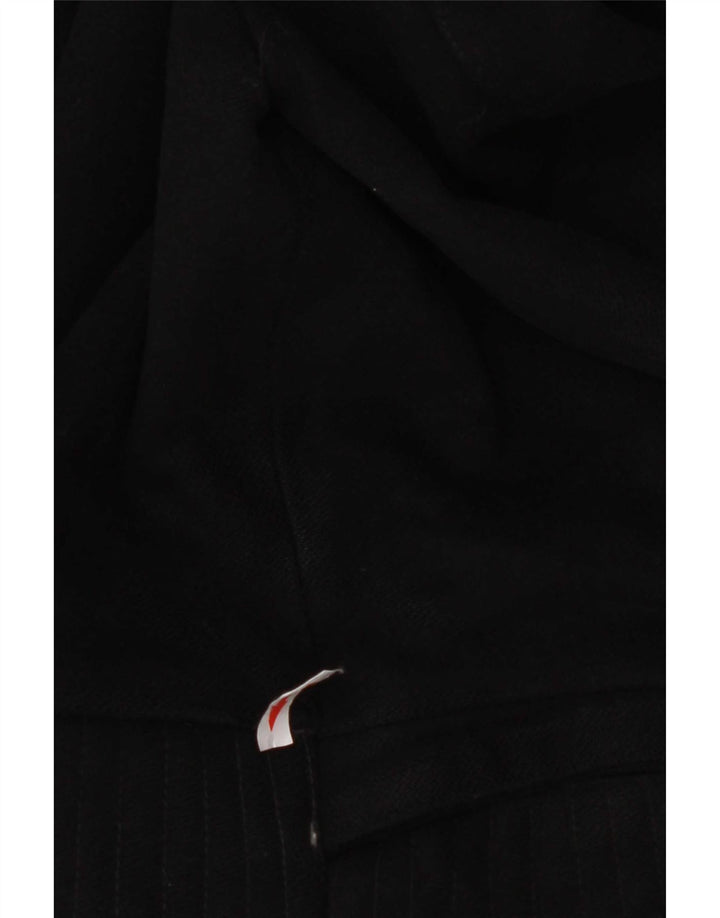 Reiss Veste de motard pour femme UK 10 Petite laine noire