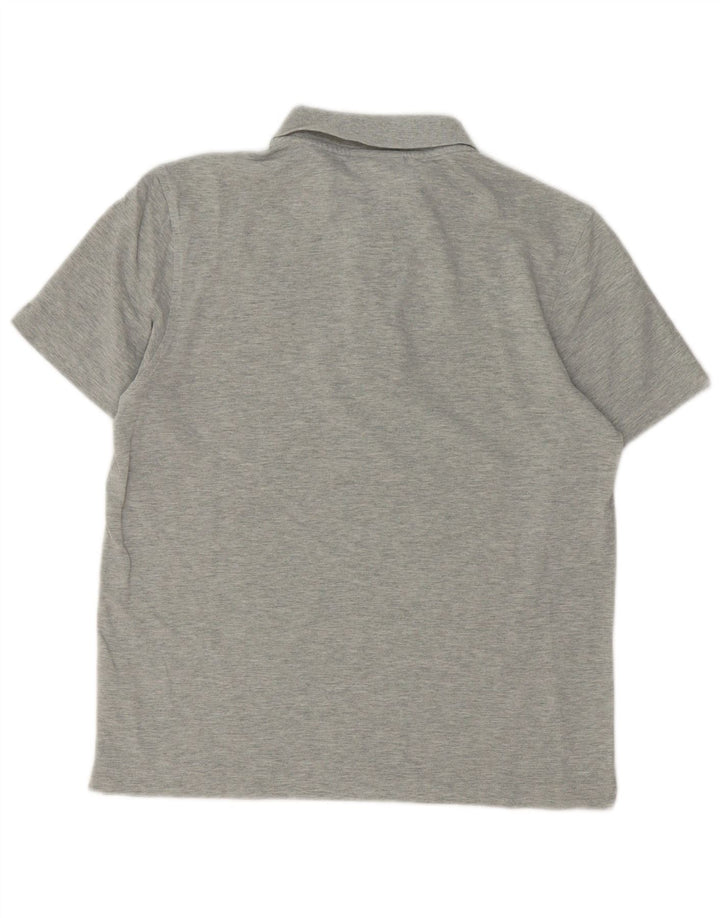 Lacoste Polo Homme Taille 4 Coton Chiné Gris Moyen