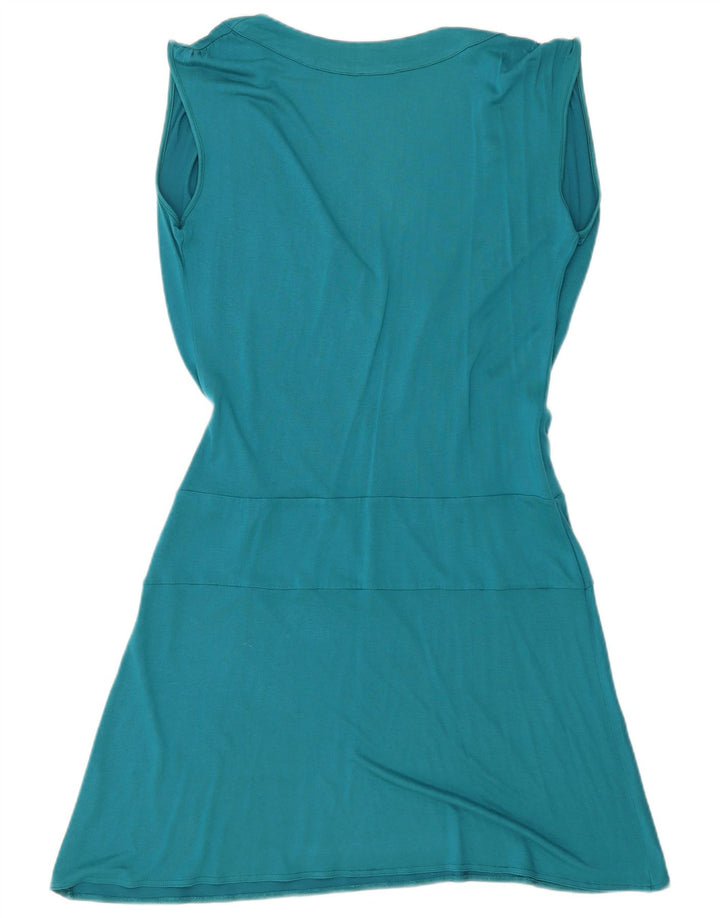 Max & Co. Robe trapèze sans manches pour femme UK 44 Bleu moyen