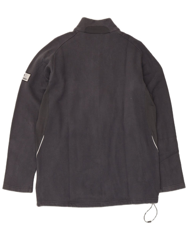 Adidas Veste de survêtement pour homme UK 42/44 Large Gris Coton