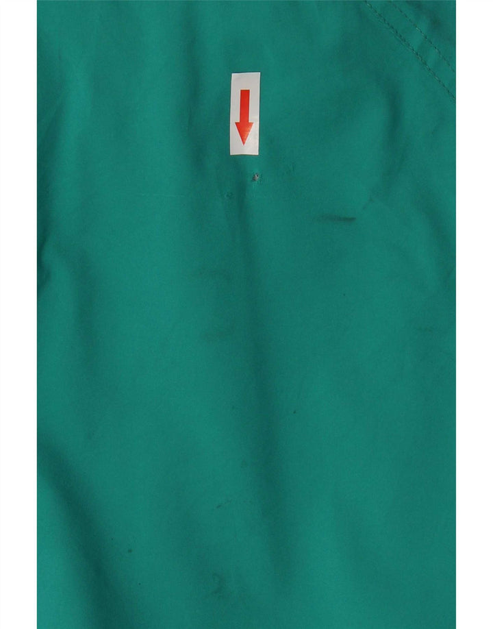Eddie Bauer Veste de pluie pour homme UK 38 Vert moyen Polyester